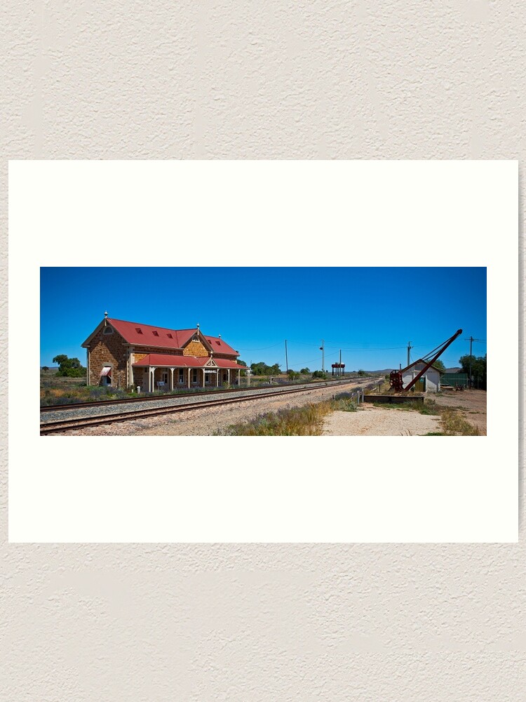 Alternate view of Manna Hill Station Art Print