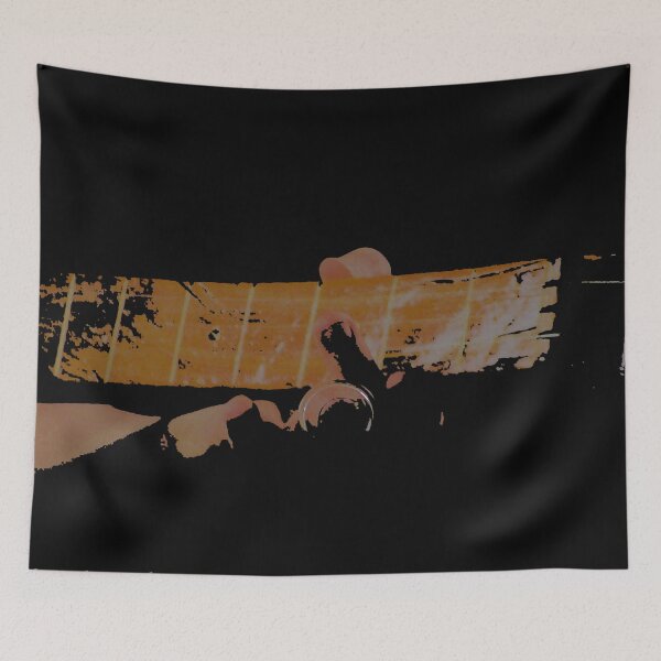 Item preview, slide guitar hand music print designed and sold by MadmyrtleDesign.