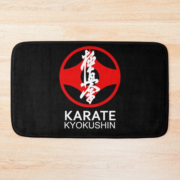 Item preview, Kyokushin Karate Symbol and Kanji White Text designed and sold by DCornel.