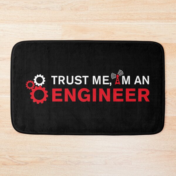 Item preview, Trust Me I'm an Engineer and gears (for black) designed and sold by DCornel.