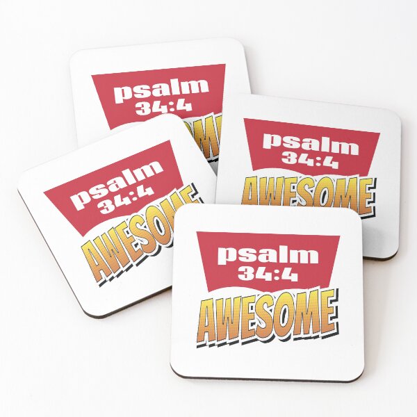 Item preview, Psalm 34:4 Quote The Bible Delivered Me From All My Fears inspirational designed and sold by ProjectX23.