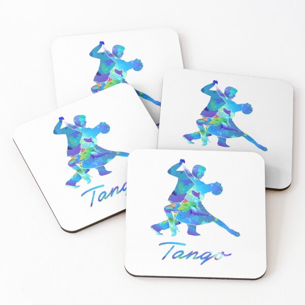 Item preview, Tango Dancers Colorful Silhouettes  designed and sold by DCornel.