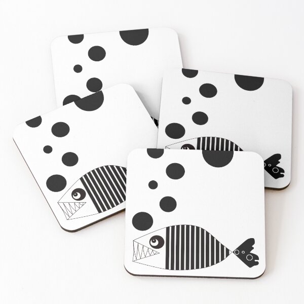 Item preview, Piranha fish cartoon designed and sold by Patricia Piotrak.
