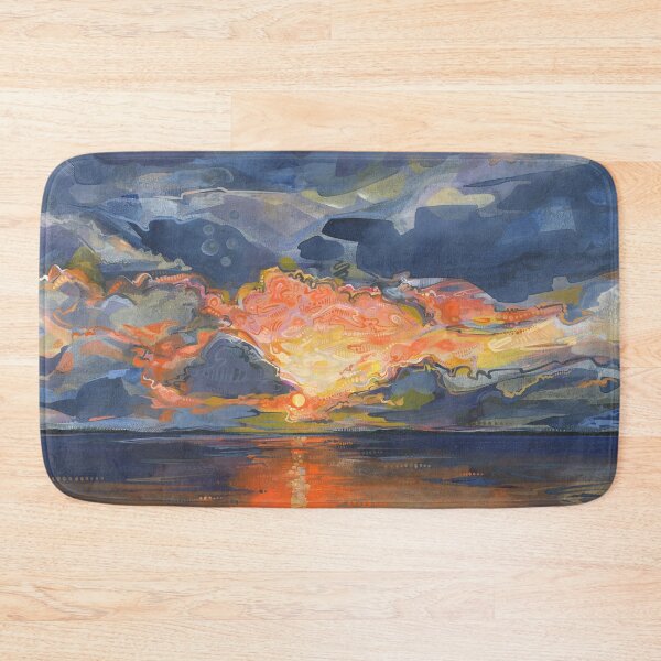 Item preview, Cloudy Sunset over the Bay designed and sold by Gwenn Seemel.