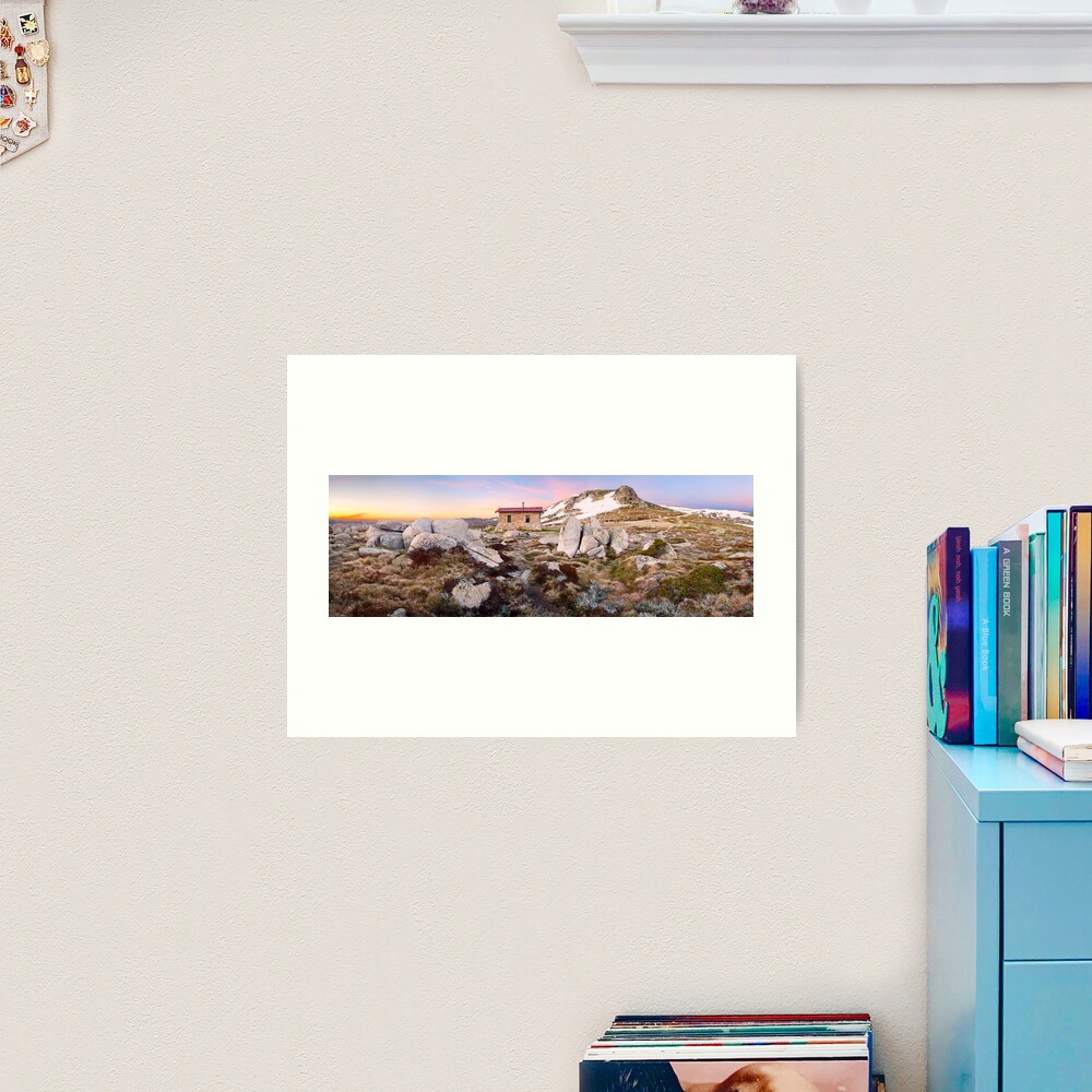 Seamans Hut, Mt Kosciuszko, New South Wales, Australia Art Print
