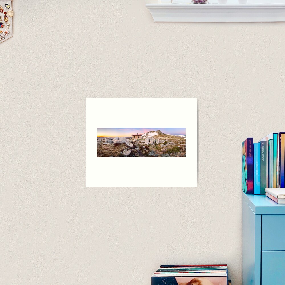 Seamans Hut, Mt Kosciuszko, New South Wales, Australia Art Print