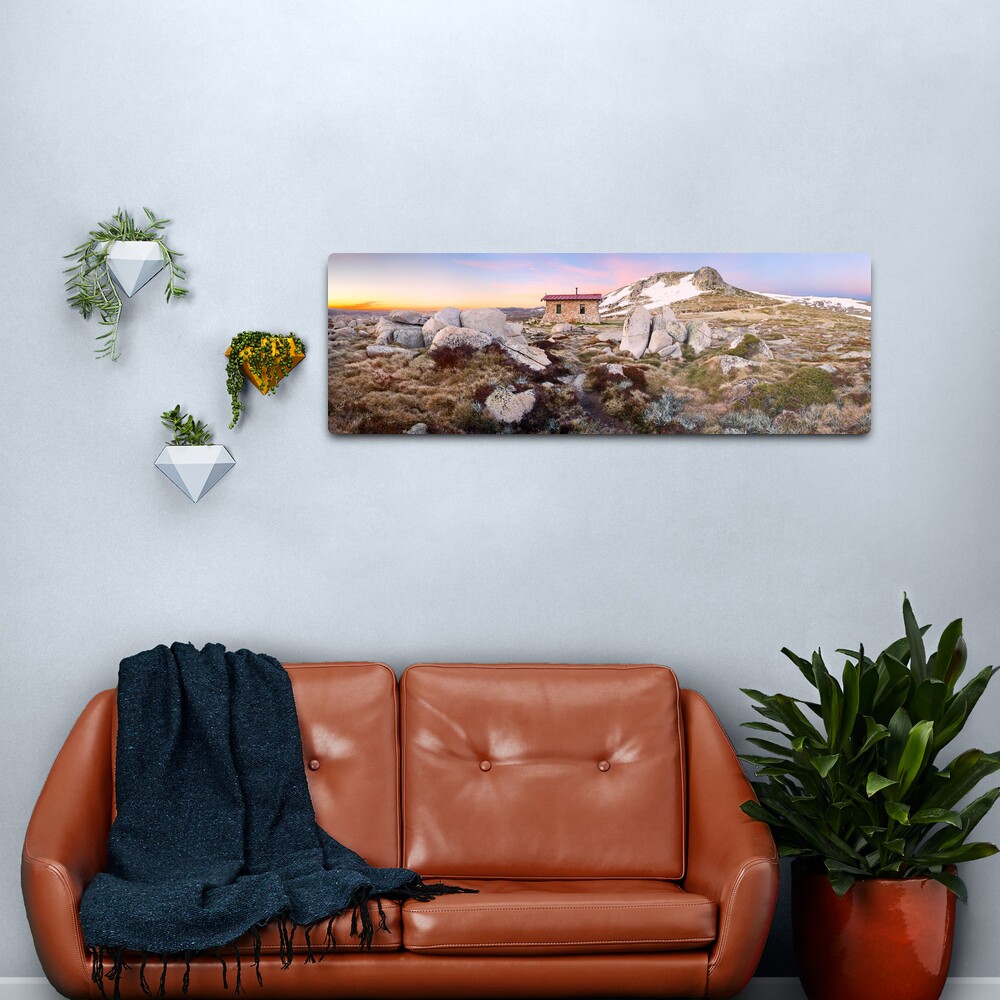 Seamans Hut, Mt Kosciuszko, New South Wales, Australia Metal Print