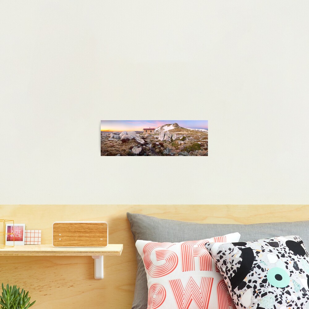 Seamans Hut, Mt Kosciuszko, New South Wales, Australia Photographic Print