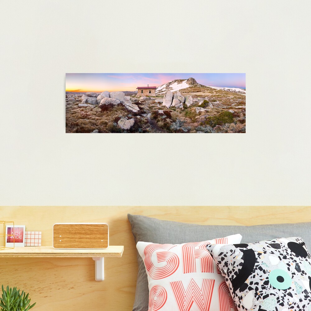 Seamans Hut, Mt Kosciuszko, New South Wales, Australia Photographic Print
