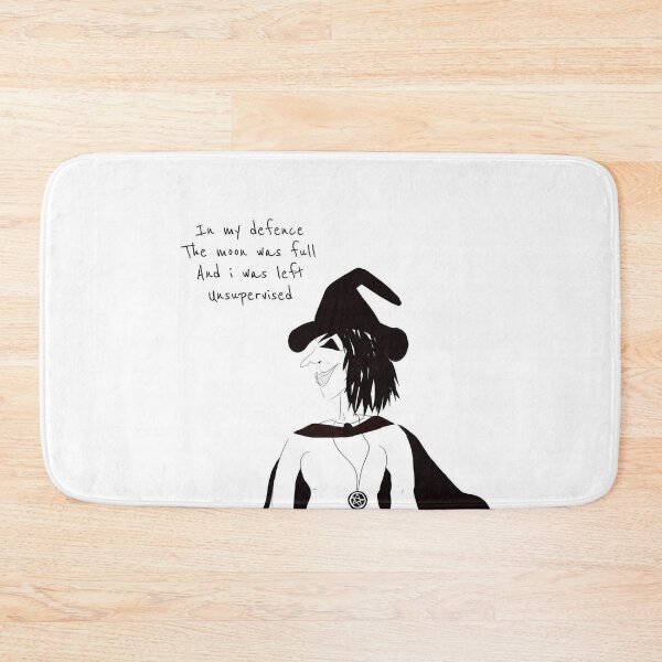 Item preview, witch in my defence the moon was full designed and sold by MadmyrtleDesign.