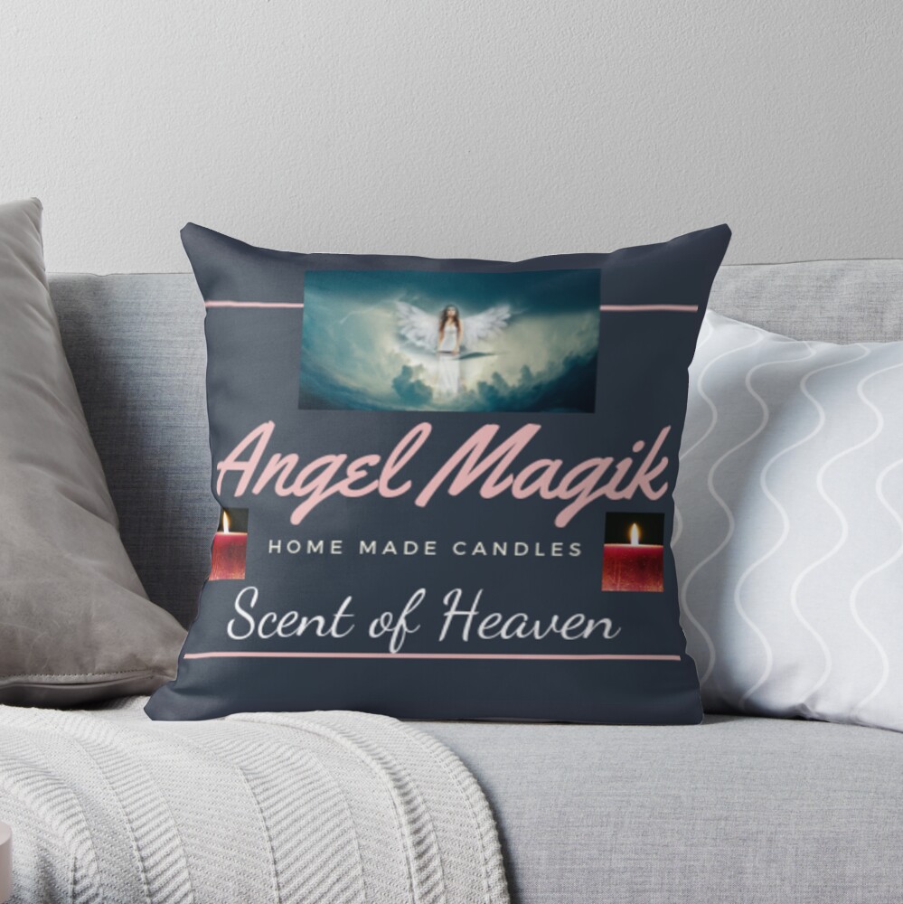 Angel Magik Throw Pillow