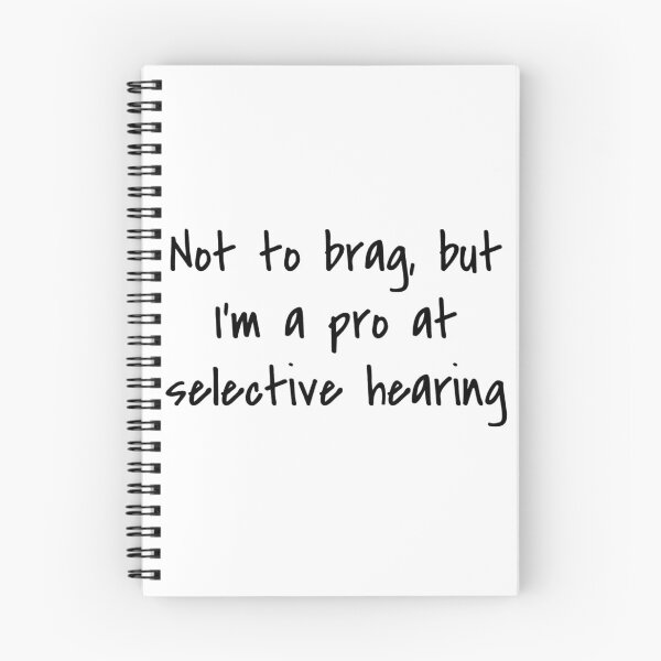 Item preview, Selective Hearing designed and sold by jennaautumn.