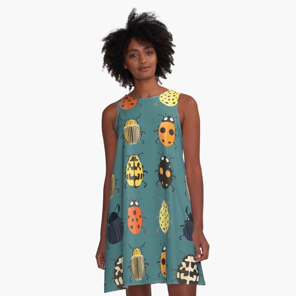 Cute bugs. A-Line Dress