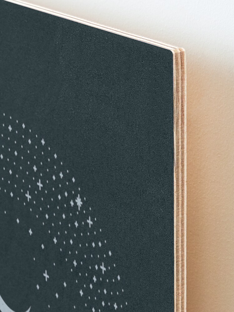Alternate view of Between The Mountains And The Stars Mounted Print