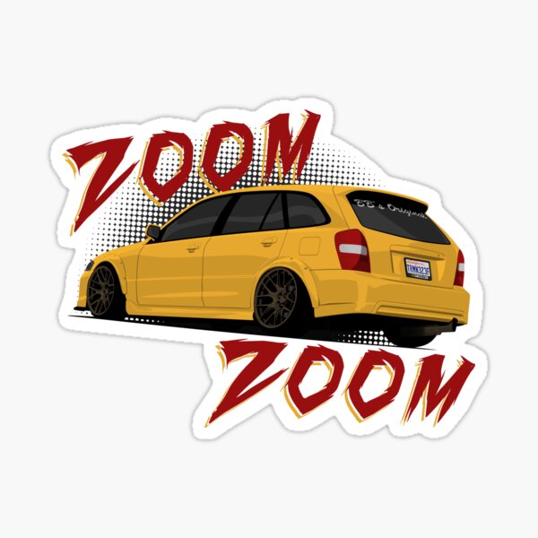 Zoom Zoom - Sticker Sticker