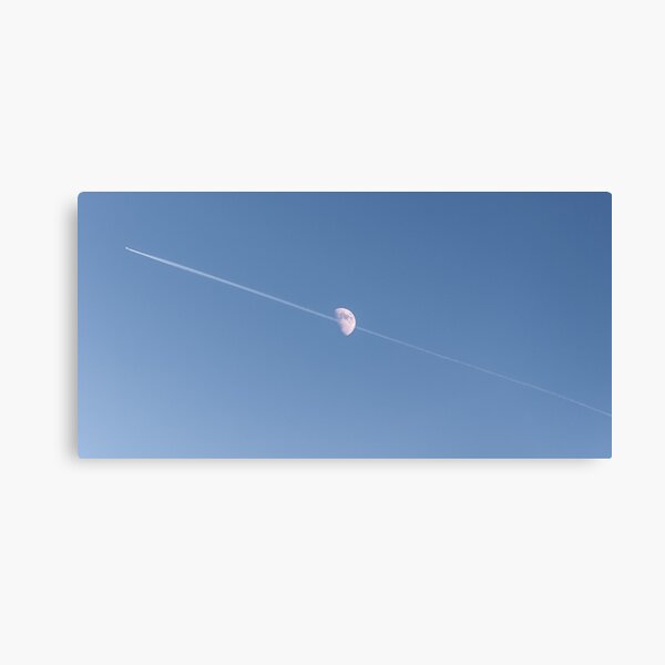 Fly me through the moon Canvas Print
