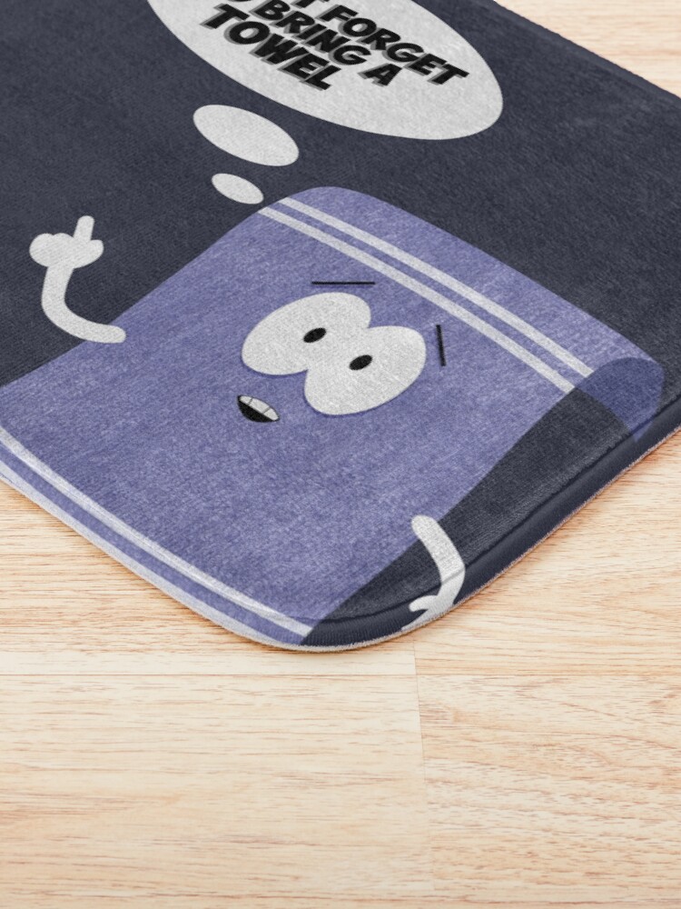 Alternate view of Don't forget about towelie Bath Mat