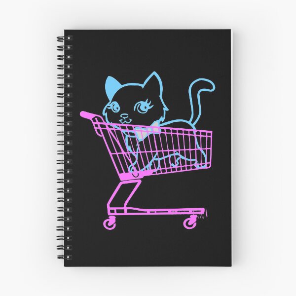 Item preview, Shopping cart traveler Cat designed and sold by ShineEyePirate.