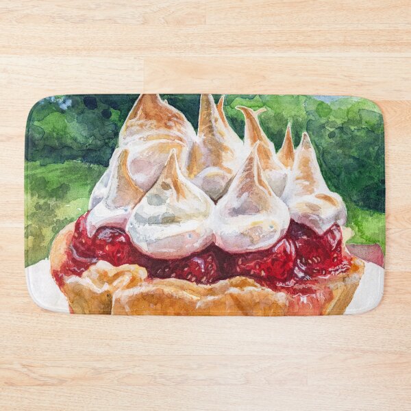 Item preview, Strawberry Meringue Tart designed and sold by Ed Hollingsbee.