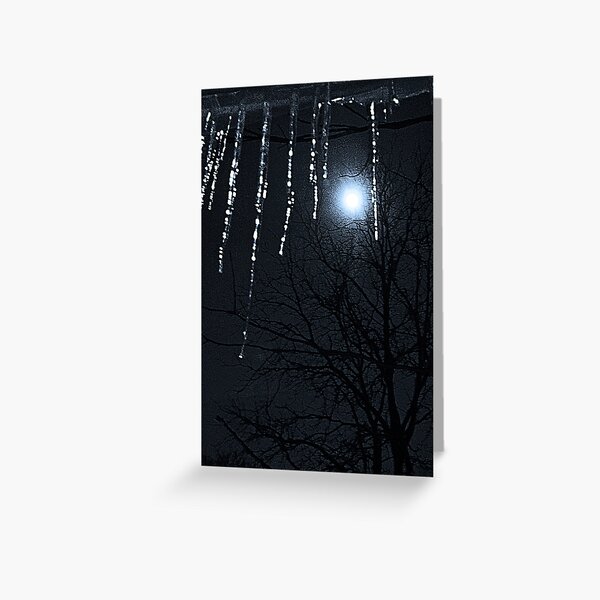 Happy New Year, Blue Moon Greeting Card