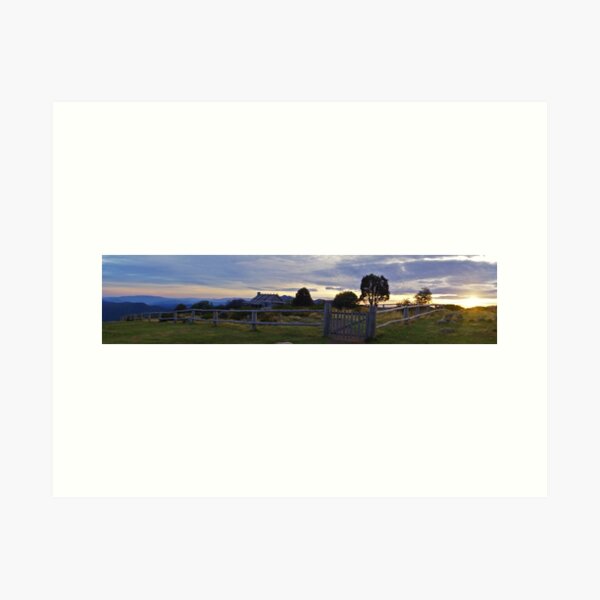 Item preview, Craig's Hut - Sunrise Panorama designed and sold by jessfleming.