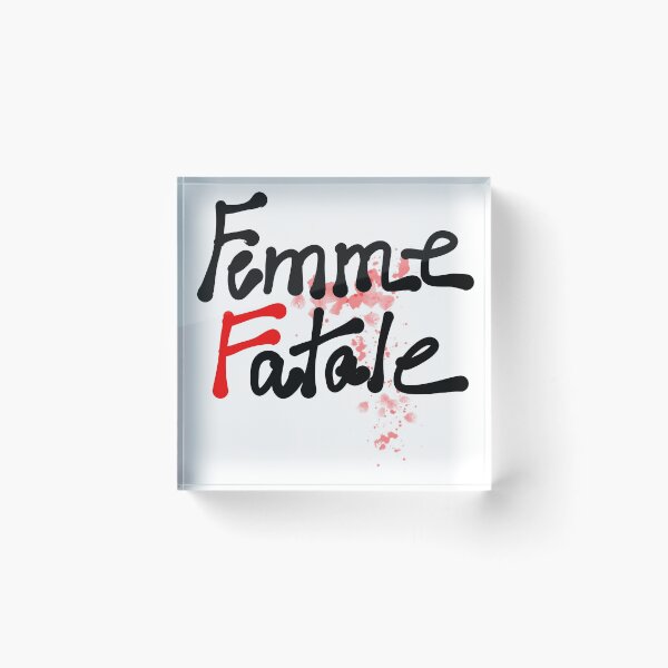 Item preview, Femme Fatale lettering designed and sold by Patricia Piotrak.