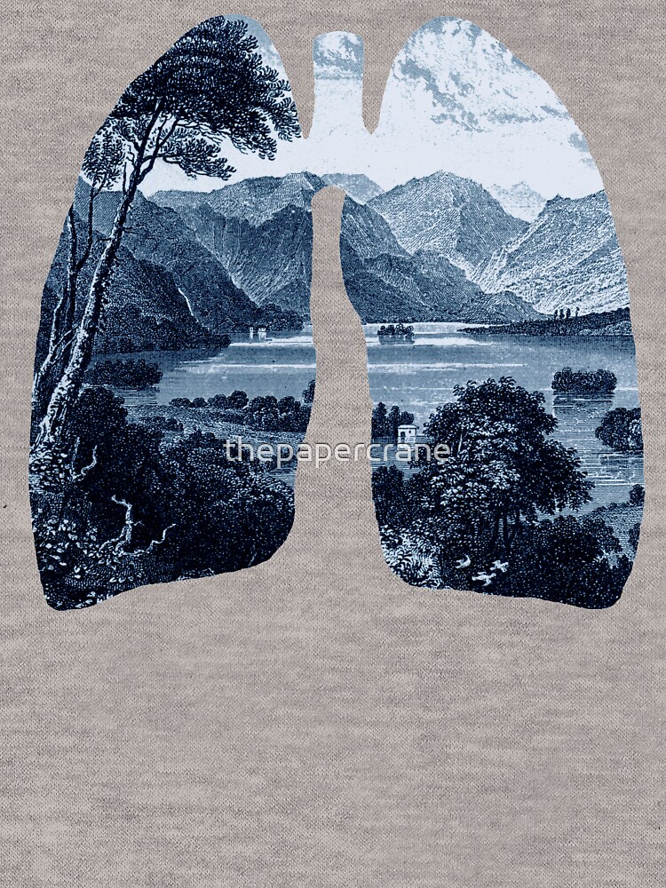 Aperçu 5 sur 5. Sweat à capuche léger avec l'œuvre Frais créée et vendue par thepapercrane.