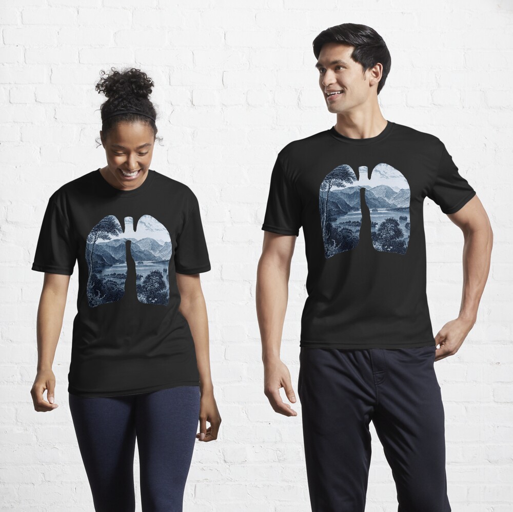 Aperçu de l'œuvre T-shirt respirant créée et vendue par thepapercrane.