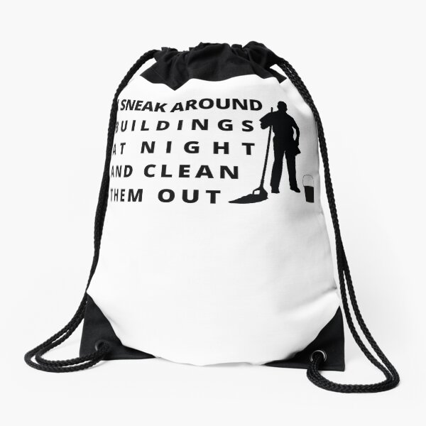 Item preview, Cleaner Professional - I sneak around buildings at night and clean them out designed and sold by MadPanda.