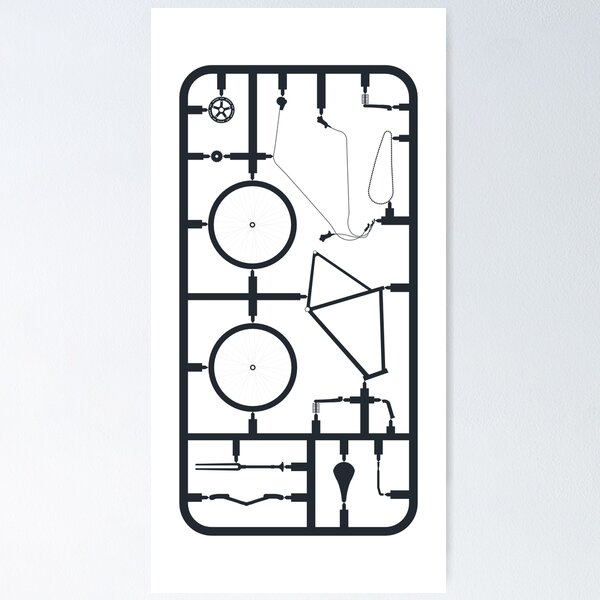 Item preview, bicycle kit designed and sold by allthedots.