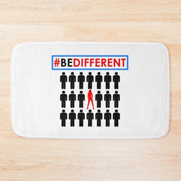 Item preview, #BE DIFFERENT Girl Bodybuilding Fitness and weight training Unique & inspiring designed and sold by urban-design.