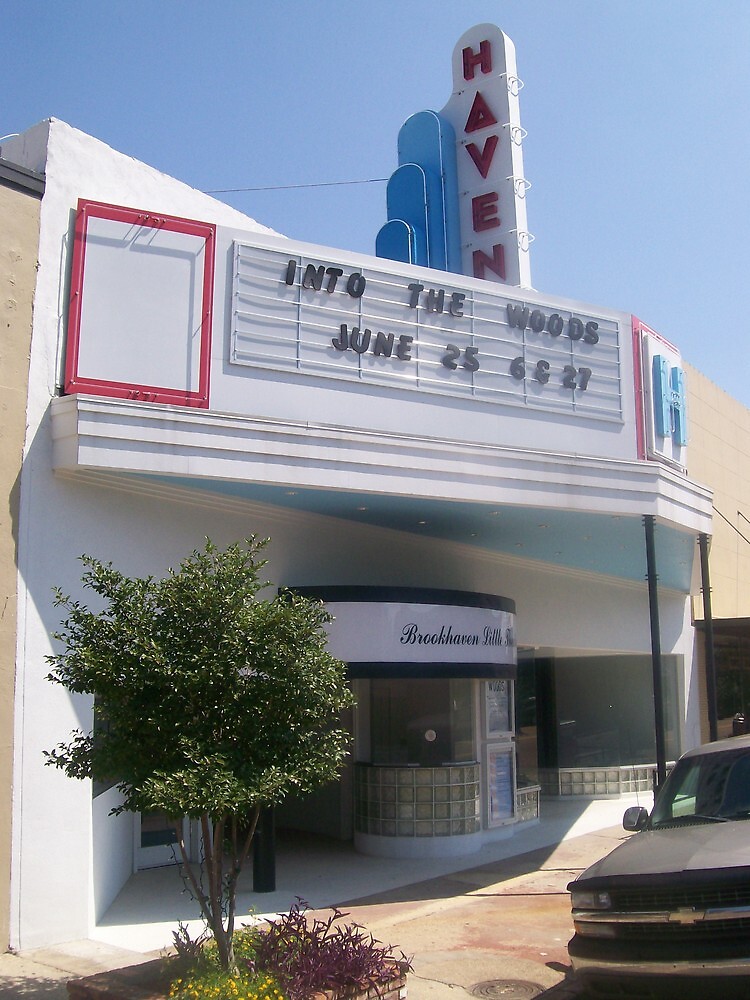 "The Haven Theatre Brookhaven, MS" by Dan McKenzie Redbubble