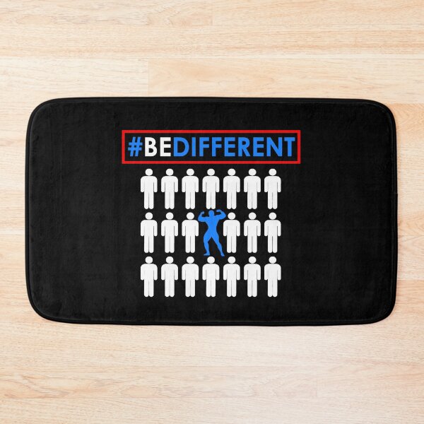 Item preview, BE DIFFERENT Men Bodybuilding Fitness and weight training Unique & inspiring designed and sold by urban-design.