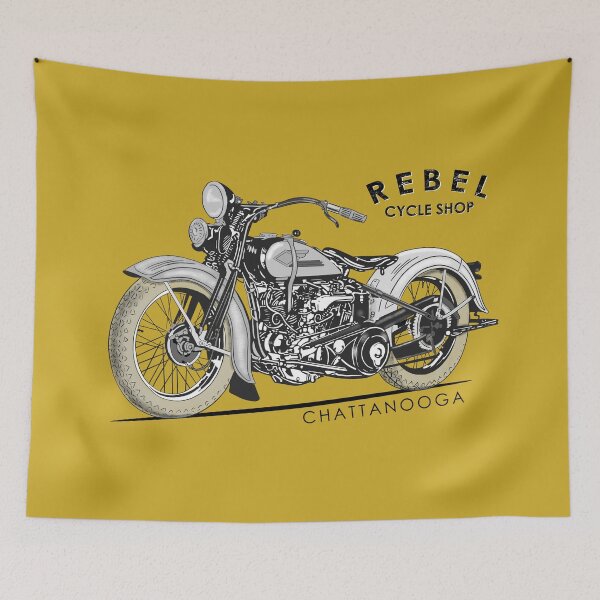 Item preview, Rebel Cycle Shop designed and sold by rogue-design.