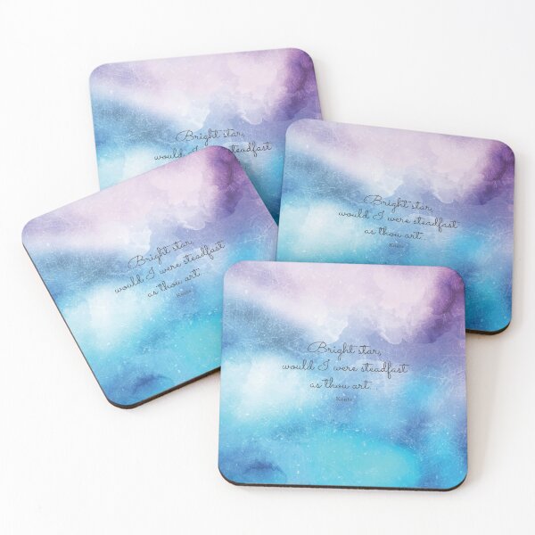 Item preview, Bright star, would I were steadfast as thou art... Keats designed and sold by StudioCitrine.