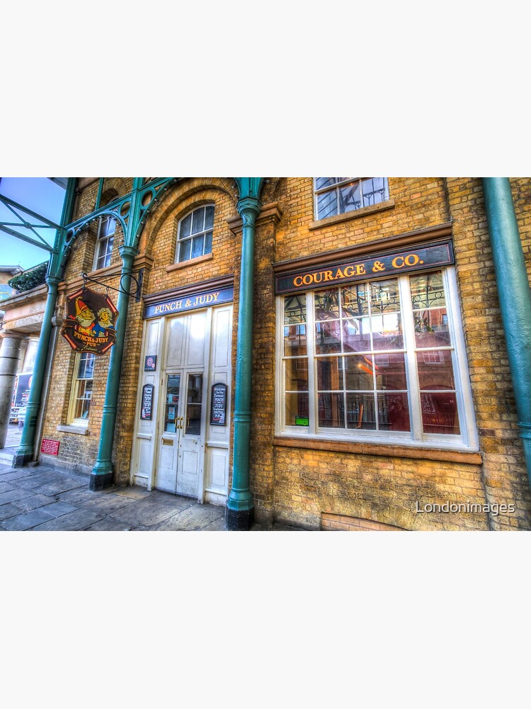 "The Punch And Judy Pub Covent Garden" Poster for Sale by Londonimages