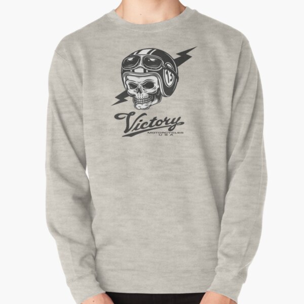 Skull Motorcycles Pullover Sweatshirt