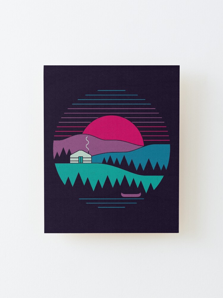 Alternate view of Back to Basics Mounted Print