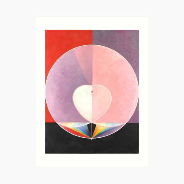 Hilma af Klint "The Dove, No. 02, Group IX-UW, No. 26" Art Print