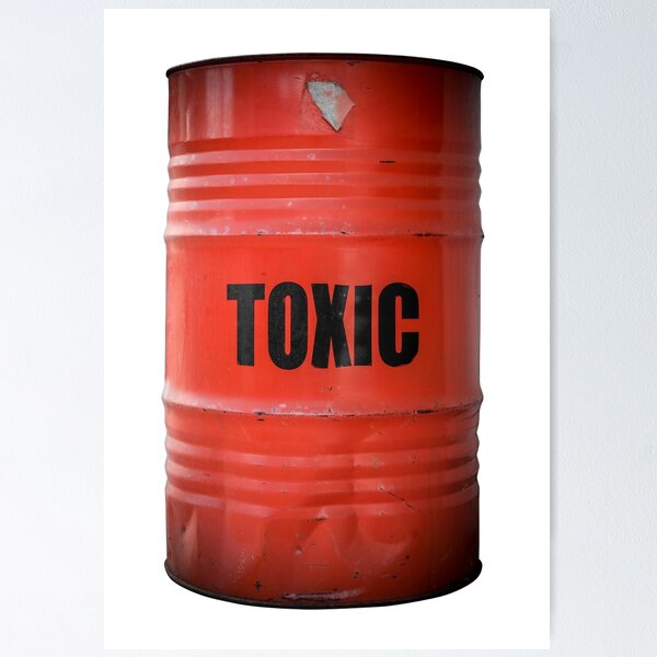 Item preview, Toxic Waste Barrel designed and sold by mrdoomits.