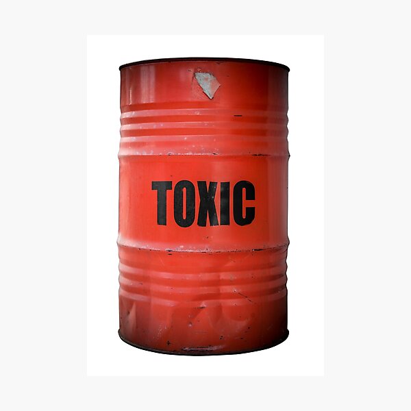 Item preview, Toxic Waste Barrel designed and sold by mrdoomits.