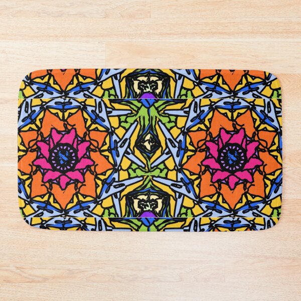 Item preview, Colored kaleidoscope pattern #3 designed and sold by Carrie_Anne_Designs.