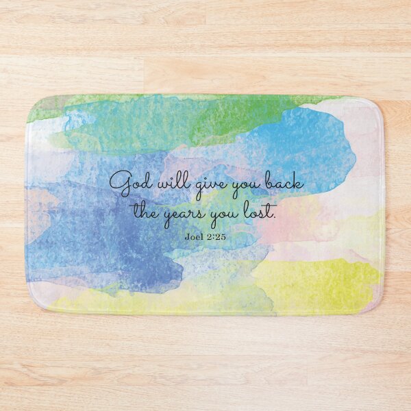 Item preview, God will give you back the years you lost. Joel 2:25 designed and sold by StudioCitrine.