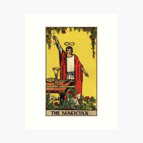 Item preview, I. The Magician Tarot Card designed and sold by wildtribe.