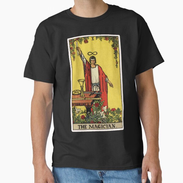 Vista previa del artículo con la obra «I. La carta del Tarot del Mago», diseñado y vendido por wildtribe.