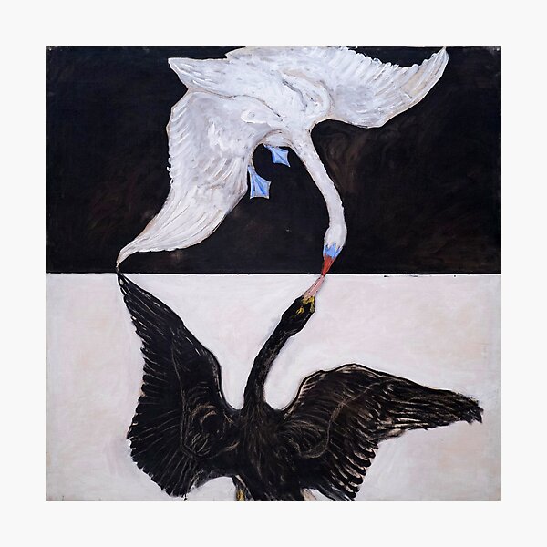 Item preview, Hilma af Klint "The Swan, No. 01, Group IX-SUW" designed and sold by Alexandra Dahl.