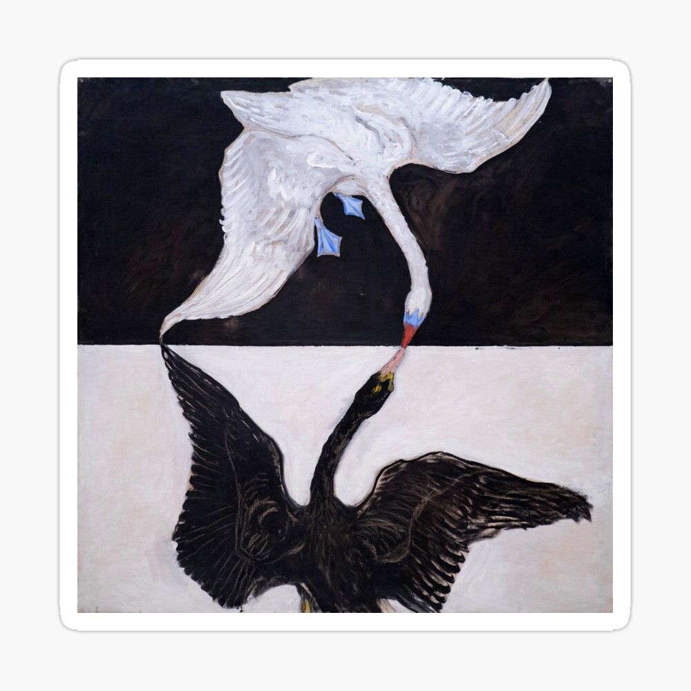 Hilma af Klint "The Swan, No. 01, Group IX-SUW" Tapestry