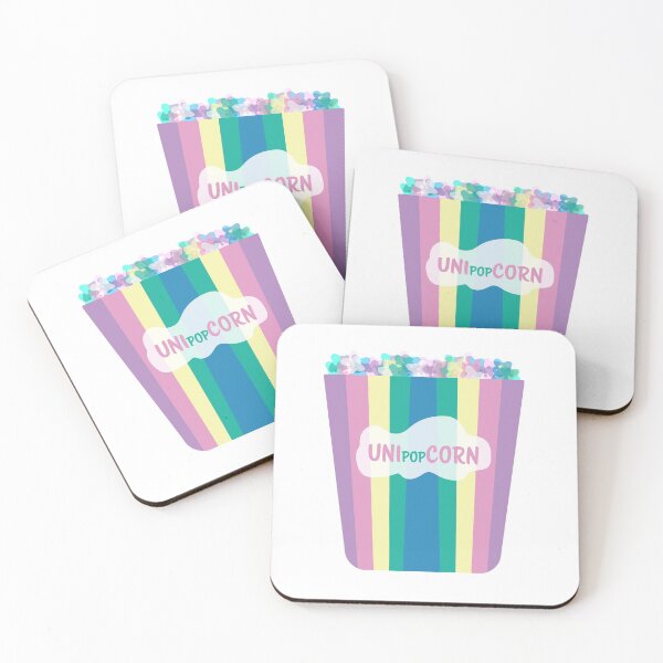 Item preview, UNIpopCORN Colorful Rainbow unicorn popcorn designed and sold by sigdesign.