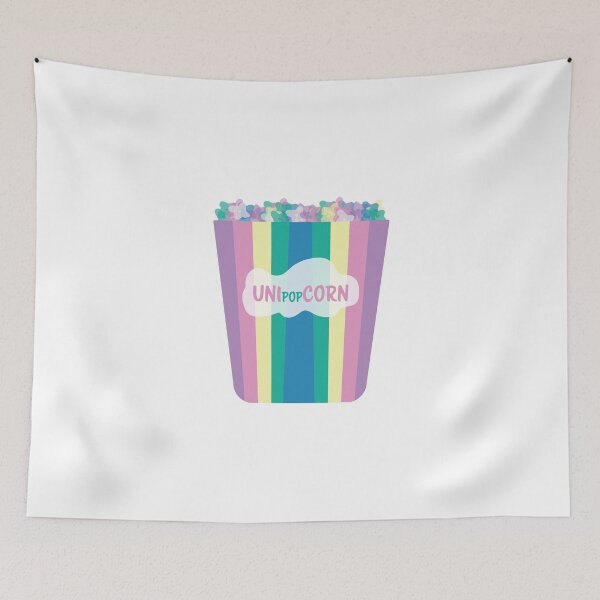 Item preview, UNIpopCORN Colorful Rainbow unicorn popcorn designed and sold by sigdesign.