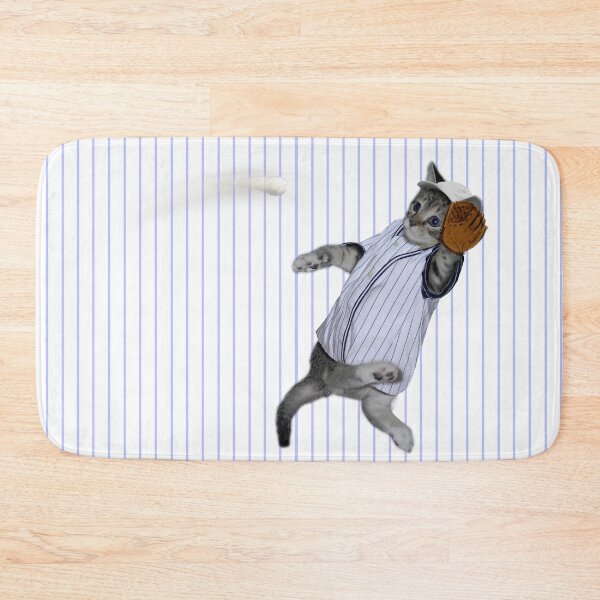 Item preview, Baseball Catcher Kitten designed and sold by Gravityx9.